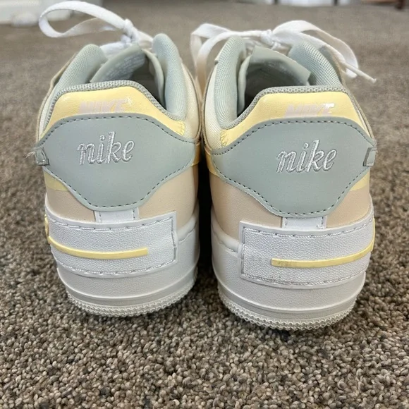 Nike Air Force 1 Sneakers - White and Yellow - Picture 4 of 6